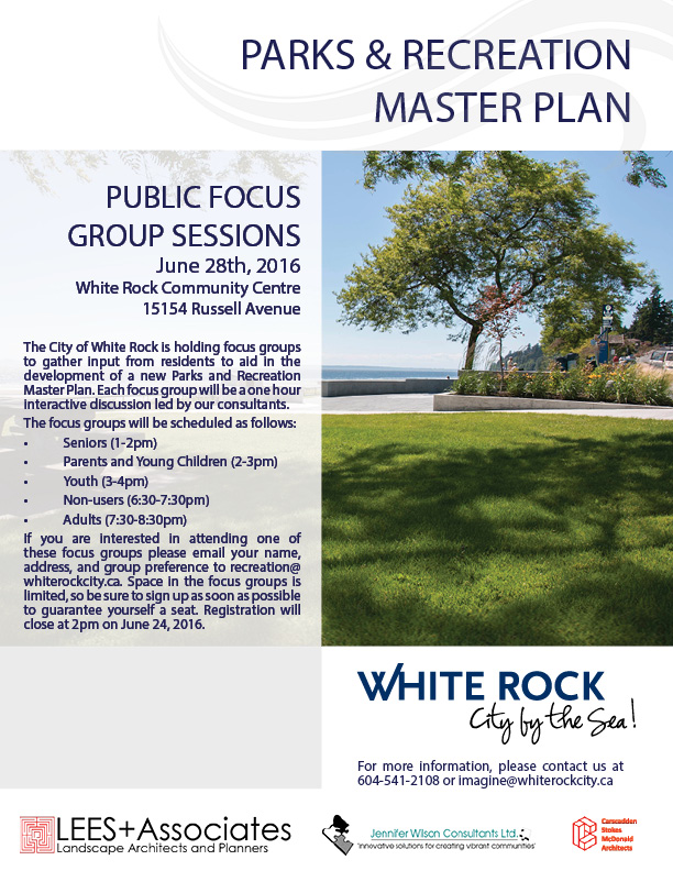 White Rock Parks and Rec Master Plan